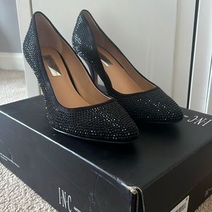 INC International concepts  zitah pointed toe pumps Size 7.5 color black.